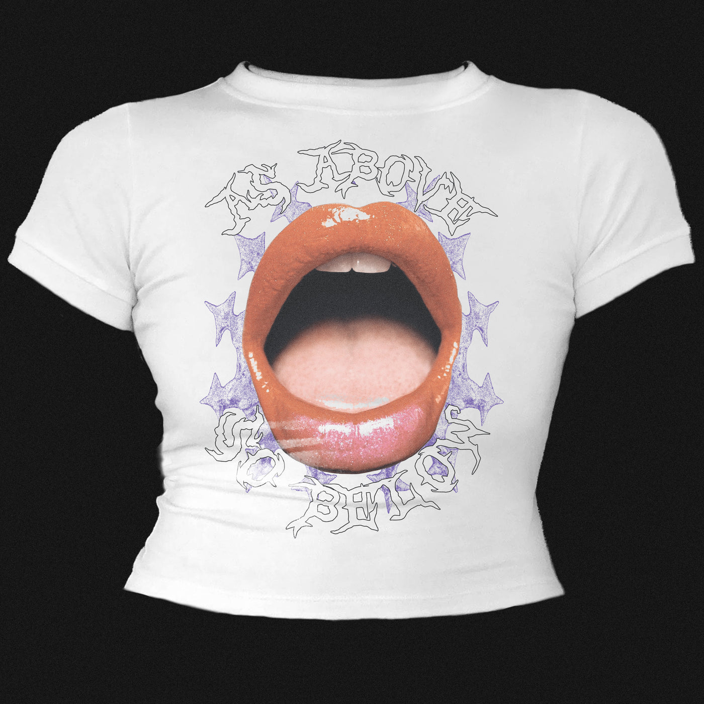 AS ABOVE SO BELOW BABY TEE