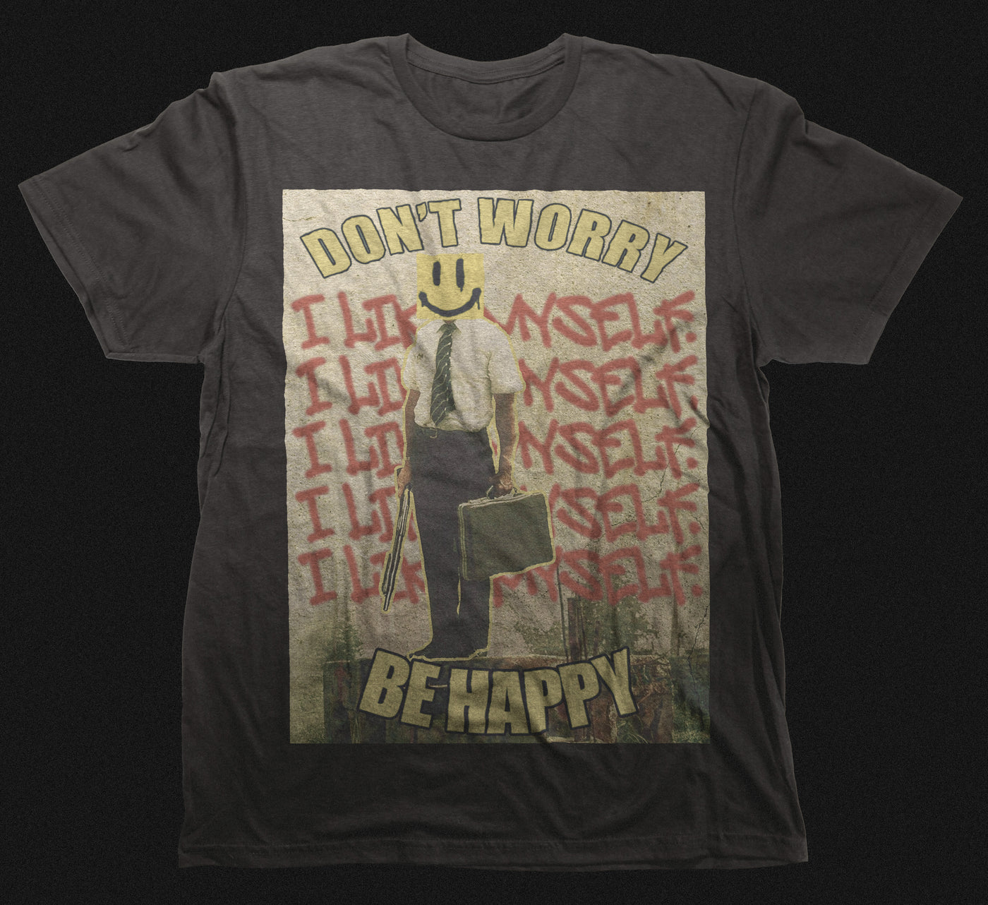 BE HAPPY T-SHIRT