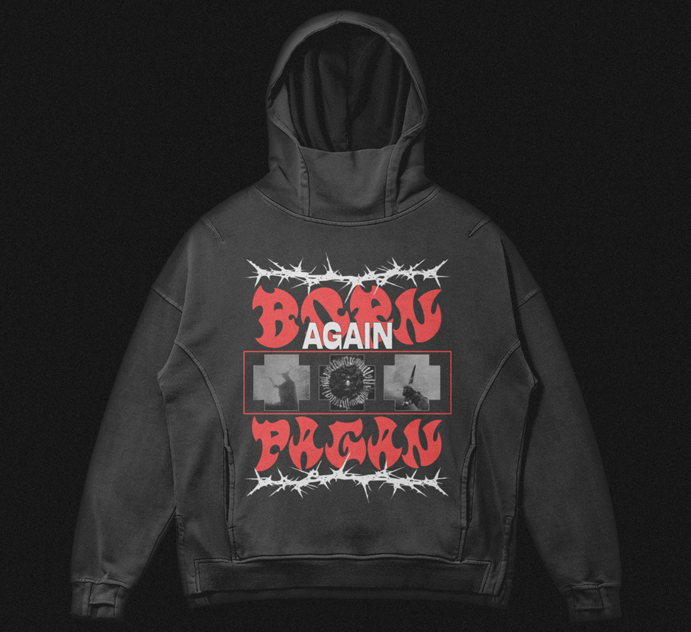 BORN AGAIN PAGAN HOODIE