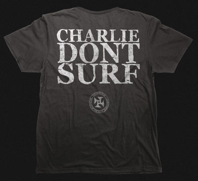 Charlie Don't Surf - Charles Manson T-Shirt