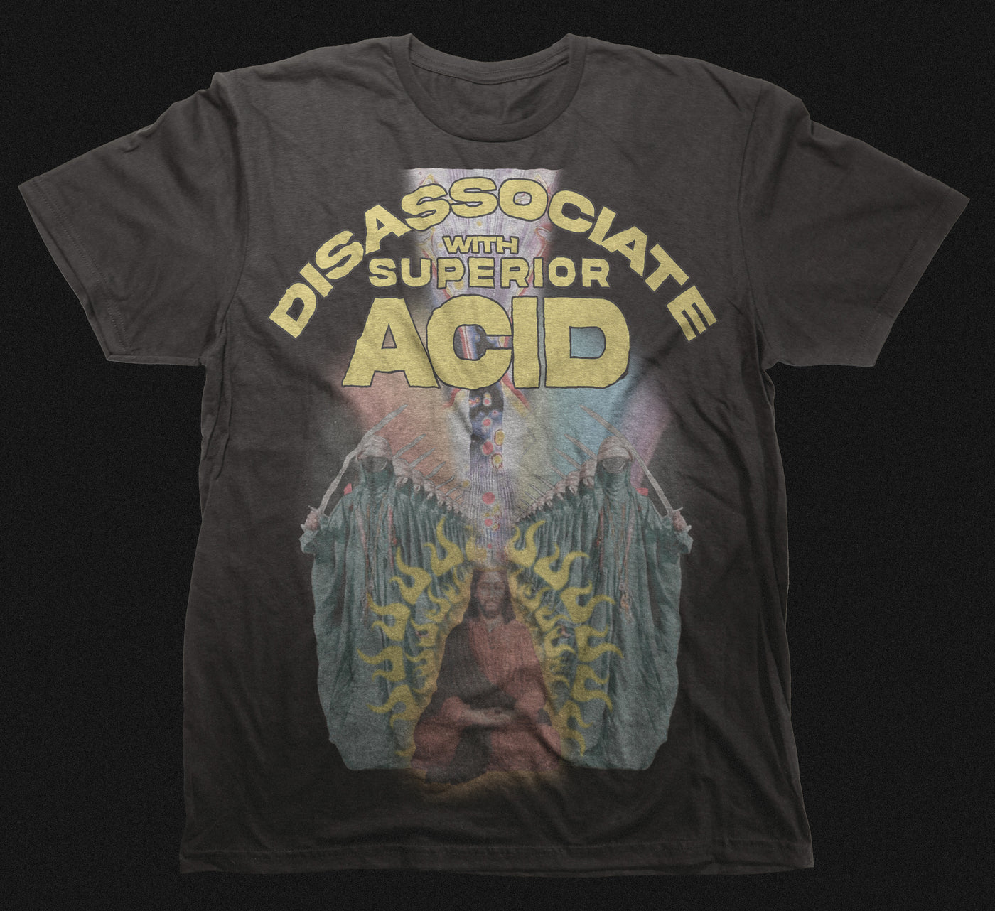DISASSOCIATE WITH ACID T-SHIRT