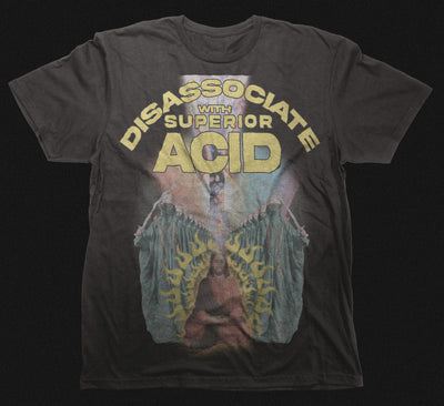DISASSOCIATE WITH ACID T-SHIRT