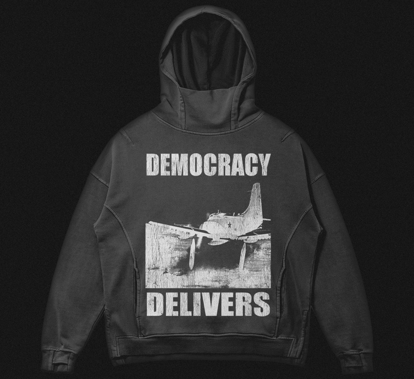 DEMOCRACY DELIVERS HOODIE