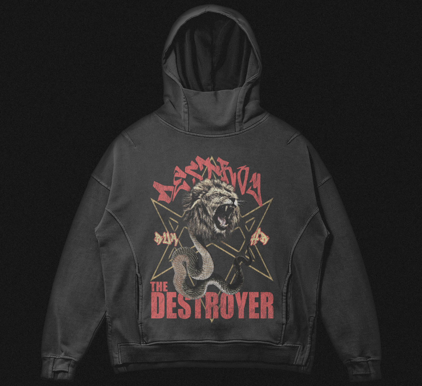 DESTROY THE DESTROYER THELEMA HOODIE