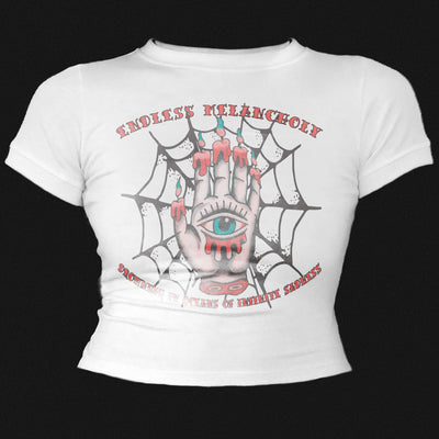 HAMSA HAND EVIL EYE BABY TEE