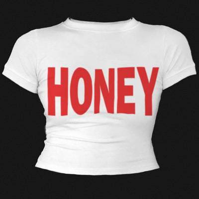 HONEY BABY TEE CROP TOP