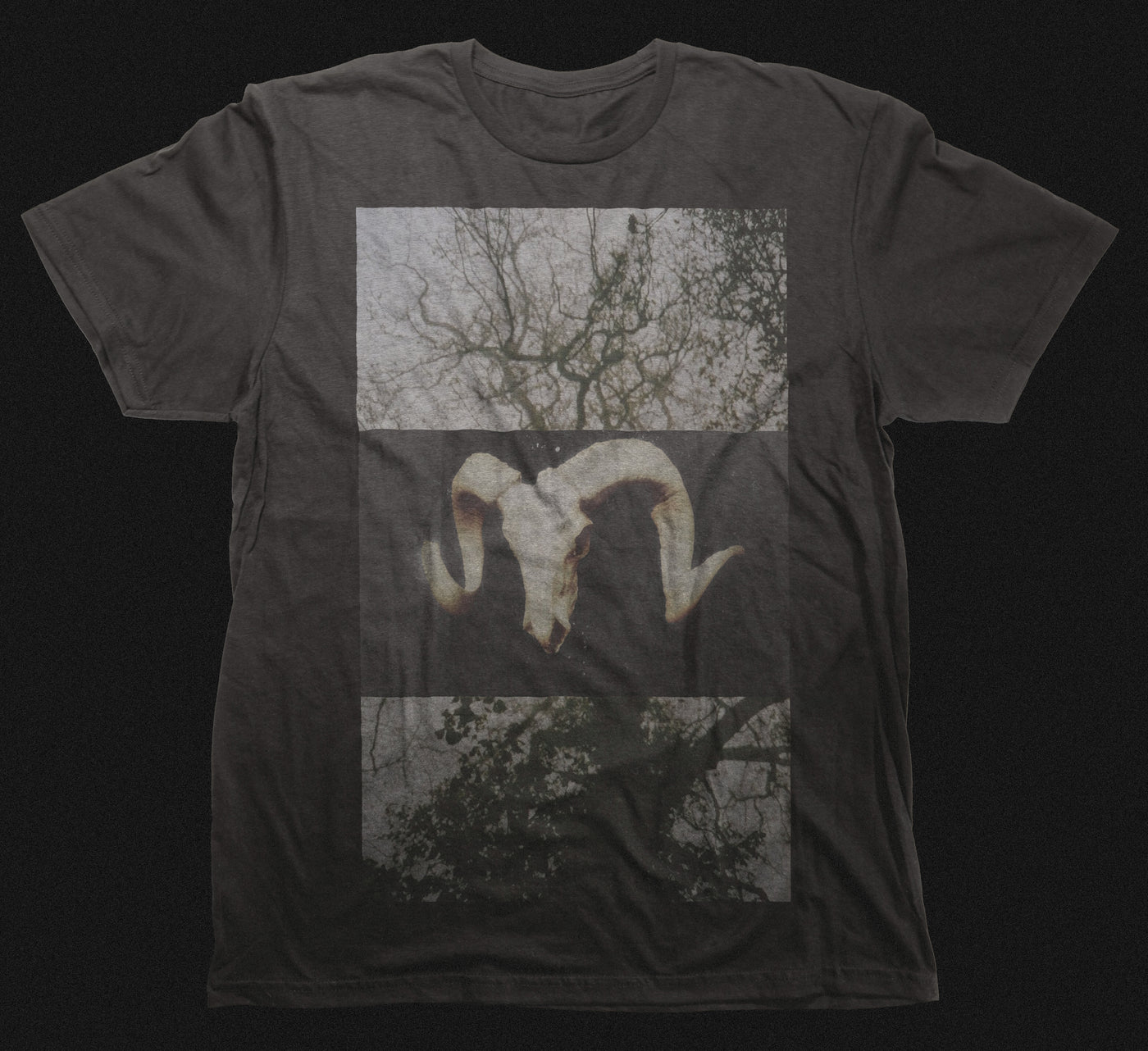 HORNED SKULL T-SHIRT