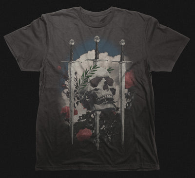 THREE OF SWORDS T-SHIRT