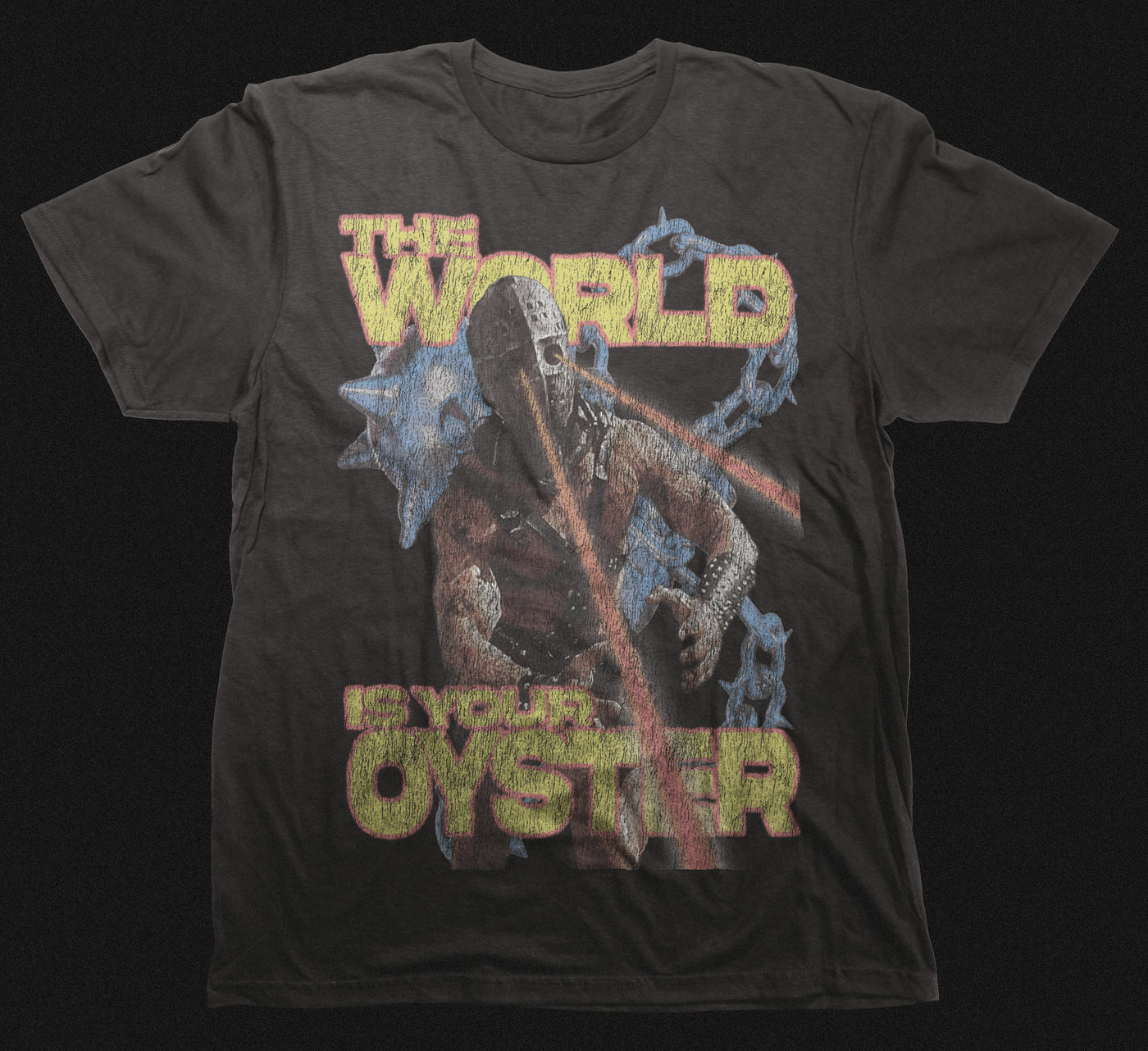 THE WORLD IS YOURT OYSTER T-SHIRT