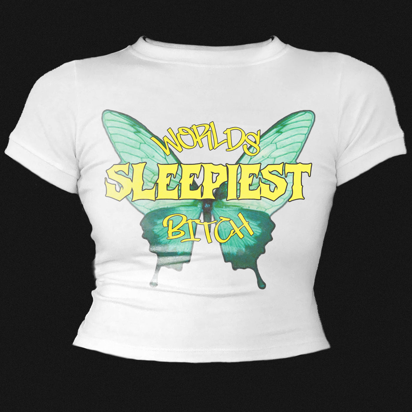 WORLDS SLEEPIEST BITCH BABY TEE